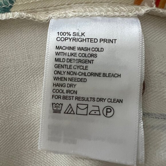 Tommy Bahama 100% Silk Shirt - Picture 7 of 7